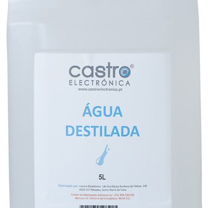 Água Destilada/Desmineralizada (5L) - ProFTC