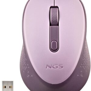 Rato Ótico RF Wireless DEW 1600DPI (Lilás) - NGS