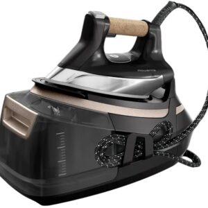 Ferro de Engomar a Vapor Eco Steam Pro c/ Caldeira 2800W 1.3L (Preto) - ROWENTA