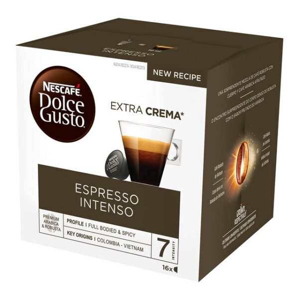 Pack 16x Cápsulas Nescafé Dolce Gusto Expresso Intenso