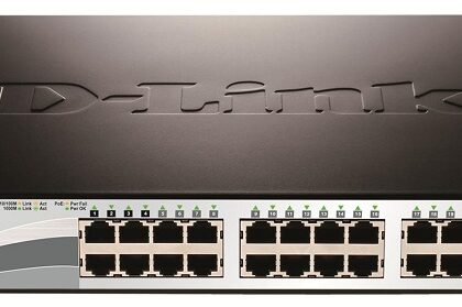 Switch de Rede 28 Portas Gerido 1U L2 Gigabit Ethernet 1000Mbit/s PoE (Preto) - D-LINK
