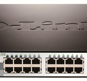 Switch de Rede 28 Portas Gerido 1U L2 Gigabit Ethernet 1000Mbit/s PoE (Preto) - D-LINK