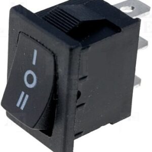Interruptor Mini Unipolar SP3T ON-OFF-ON 3A