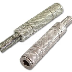 Ficha Jack 6,3mm F. Mono Met?lica