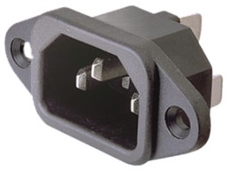Base de Corrente Tripolar Macho 10A 220V