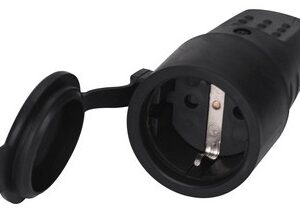 Ficha Alimentação F?mea Imperme?vel t/ Schuk com Tampa 16A 250V - GSC