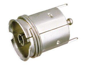 Ficha Coaxial Femea p/ Soldar Tuner