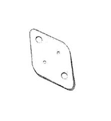 Mica p/ semicondutores com encapsulamento SOT-9 31,5x20,0mm