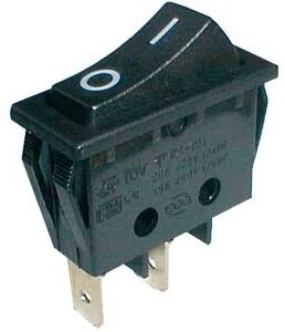 Interruptor Simples Preto 250V/15A