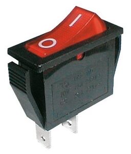 Interruptor ON/OFF 15A 250V - Vermelho