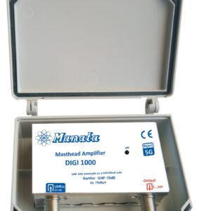 Amplificador de Mastro Inteligente 75dBuV 1E/1S UHF 15dB - MANATA