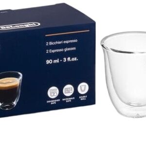 Conjunto Copos de Café Cappuccino 90ml (Pack2) - DELONGHI