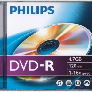 DVD-R 120 Min 4.7GB 16x - PHILIPS