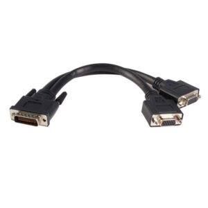 Adaptador de Vídeo DMS 2-VGA DMSVGAVGA1 Preto (20 cm) - STARTECH