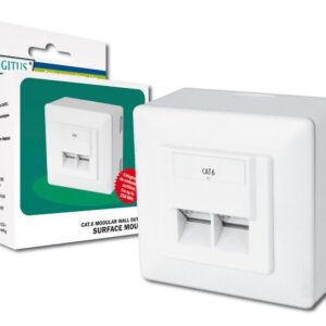 Tomada RJ-45 Branco - DIGITUS