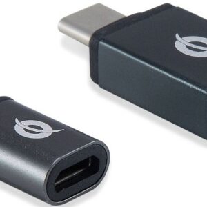 Pack 2x Adaptadores USB-C Macho - USB-A F?mea e USB-C Macho - Micro-USB F?mea - CONCEPTRONIC