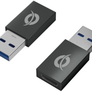 Pack 2x Adaptadores USB-C F?mea - USB-A Macho - CONCEPTRONIC