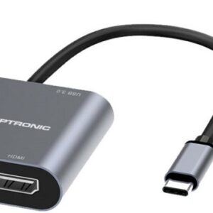 Conversor Docking Station USB-C 4-EM-1 - HDMI + VGA - CONCEPTRONIC