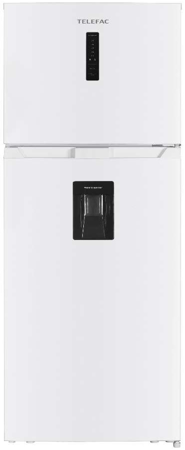 Frigorífico 2 Portas c/ Congelador e Dispensador de Água DPF620NFXE 413L (Branco) - TELEFAC