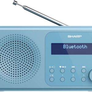 Rádio Portátil Digital DR-P420 (Azul) - SHARP