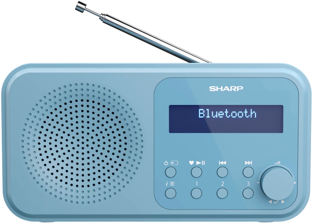Rádio Portátil Digital DR-P420 (Azul) - SHARP