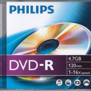 DVD+R 120 Min 4.7GB 16x - PHILIPS
