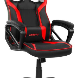 Cadeira Gaming DR50 (Preto/Vermelho) - DRIFT