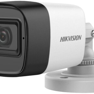 Câmara Vigilância 4-EM-1 (HDTVI/HDCVI/AHD/CVBS) Bullet 1080p 3,6mm IR 30m c/ Mic - IP67- HIKVISION