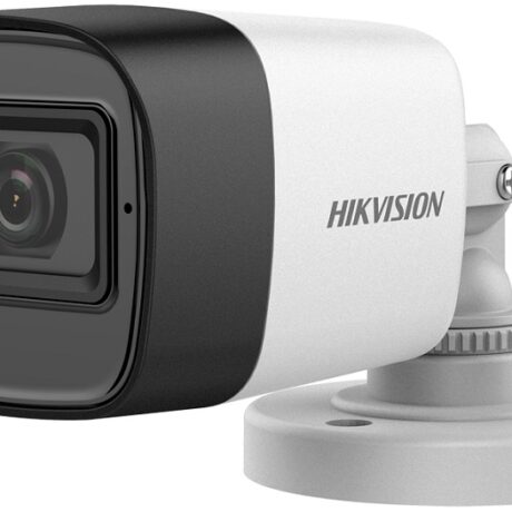 Câmara Vigilância 4-EM-1 (HDTVI/HDCVI/AHD/CVBS) Bullet 1080p 3,6mm IR 30m c/ Mic - IP67- HIKVISION