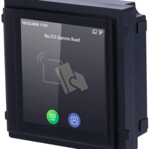 Botoneira 4 c/ Leitor de Cartões RFID / Teclado Numérico / Códigos de Acesso - HIKVISION