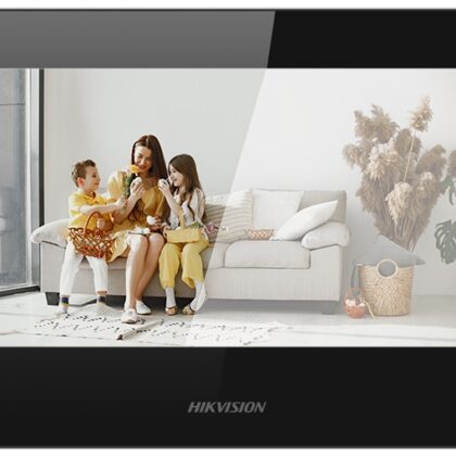 Monitor Adicional 7 Tátil p/ Vídeo Porteiro (Preto) - HIKVISION