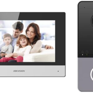 Video Porteiro 7 Tátil IP e Wi-Fi c/ Câmara 2 Mpx - HIKVISION