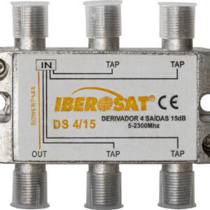 Derivador 5 Vias 5-2300MHz 15dB - IBEROSAT