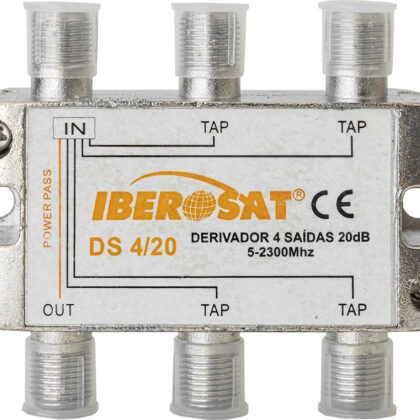 Derivador 5 Vias 5-2300MHz 20dB - IBEROSAT