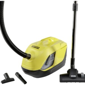 Aspirador 650W s/ Saco 2L (Preto/Amarelo) - KARCHER