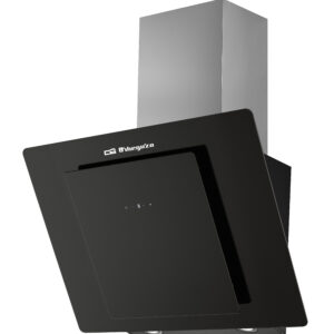 Chamin? Decorativa em Vidro (300W) DS 80190 Preto - ORBEGOZO