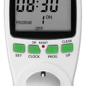 Temporizador Diário/Semanal 3680W 16A c/ Display - VIRONE