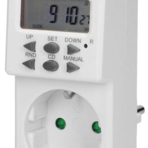 Temporizador Di?rio/Semanal 1800W 8A c/ Display - VIRONE