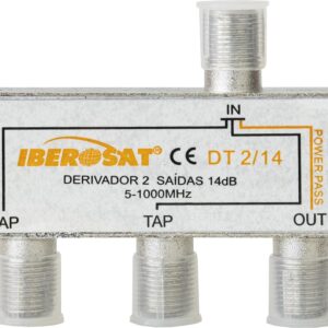 Derivador 3 Vias 5-1000MHz 14dB - IBEROSAT