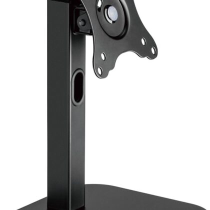 Suporte de Mesa Giratório/Inclinável p/ Monitores 10~24 (Preto) - AISENS