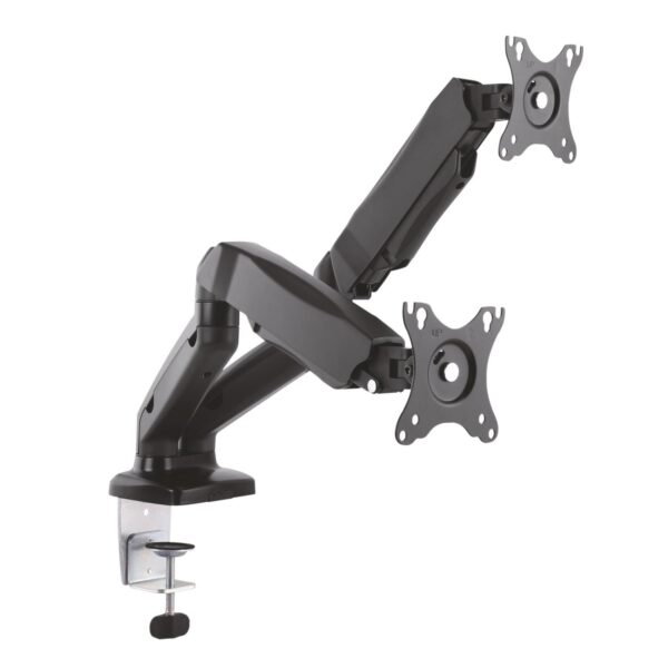 Suporte de Mesa p/ 2x Monitores 13-27 Preto - AISENS