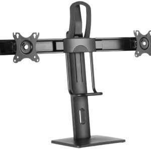 Suporte de Mesa p/ 2x Monitores 17-27 6Kg (Preto) - AISENS