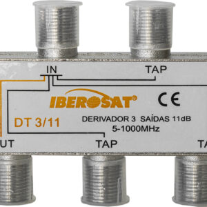 Derivador 4 Vias 5-1000MHz 11dB - IBEROSAT