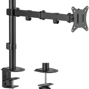 Suporte de Mesa Giratório / Inclinado ECO p/ Monitor 17~32 (3 Pivôs) - AISENS