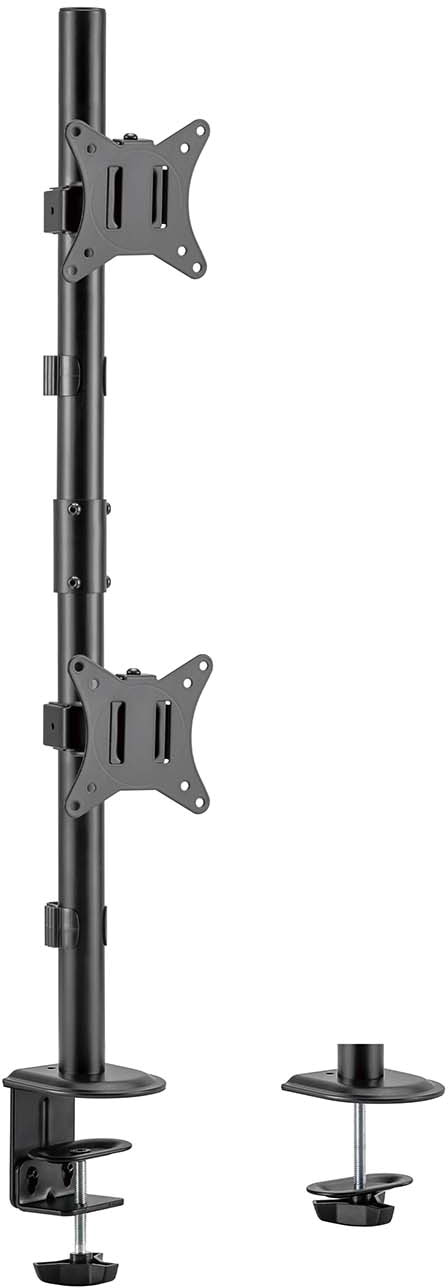 Suporte p/ 2 Monitores 9Kg 17-32 (Preto) - AISENS