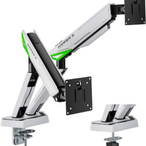 Suporte Mesa p/Monitor/TV 17-38 (Preto/Branco) - AISENS