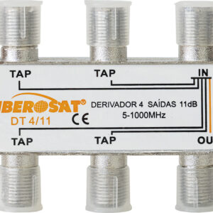 Derivador 5 Vias 5-1000MHz 11dB - IBEROSAT