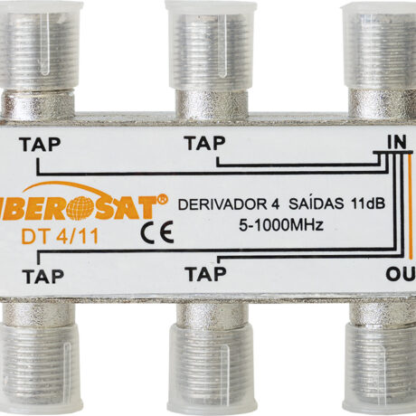 Derivador 5 Vias 5-1000MHz 11dB - IBEROSAT
