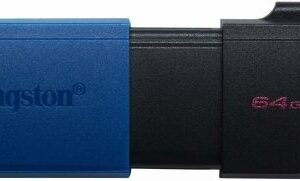 Pen Drive DataTraveler Exodia M USB 3.2 64GB (Preto/Azul) - KINGSTON