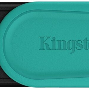 Pen Drive DataTraveler Exodia S USB 3.2 128GB (Preto/Turquesa) - KINGSTON